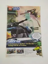 Rare Advertising Flyer Advertising Sheet Lego Star Wars 8019 8018 2009