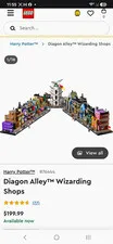 LEGO Harry Potter 76444 Diagon Alley Wizarding Shops 2750pcs 18+ 2025
