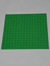LEGO Bright Green Plate 16 x 16 ● # 91405 5" Studded Rigid 16x16