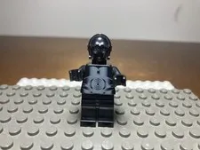 LEGO Star Wars Protocol Droid sw0212 Minifigure Black from Death Star (RARE)