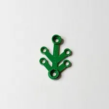 Green Plant Leaves 4x3 Small Piece Part #2417 Tree Leaf Branch Vintage