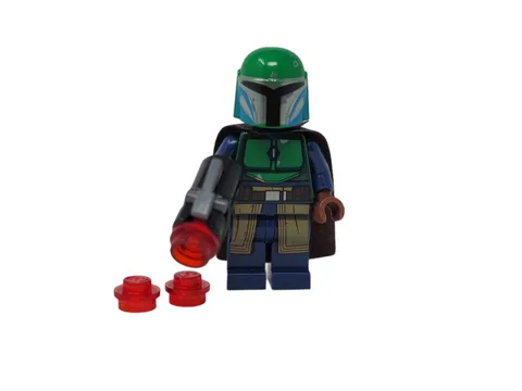 Lego Mandalorian Tribe Warrior Green Helmet Minifigure Star Wars 75267