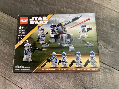 LEGO Star Wars: 501st Clone Troopers Battle Pack (75345) (read description)