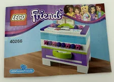 Lego Friends 40266 Instructional Manual Only
