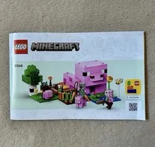 LEGO x Minecraft: The Baby Pig House Instruction Manual (21268)