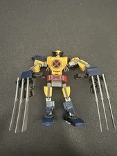 LEGO (76202) Marvel: Wolverine Figure & Mech Armor, No Box Or instructions