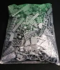LEGO By The Pound Dark Gray Bricks 13.8 oz Bag