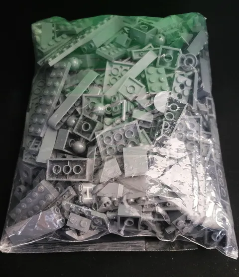 LEGO By The Pound Dark Gray Bricks 13.8 oz Bag