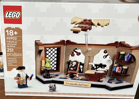 LEGO 40902 Tribute to Leonardo da Vinci SET GWP NEW SEALED