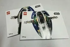 INSTRUCTION MANUALs ONLY from LEGO 75409 Jango Fett's Firespray-Clas Starship