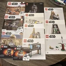 Star Wars Lego Instruction Manuals Only 75299, 75283, 75270, 75306, 75365, 75317