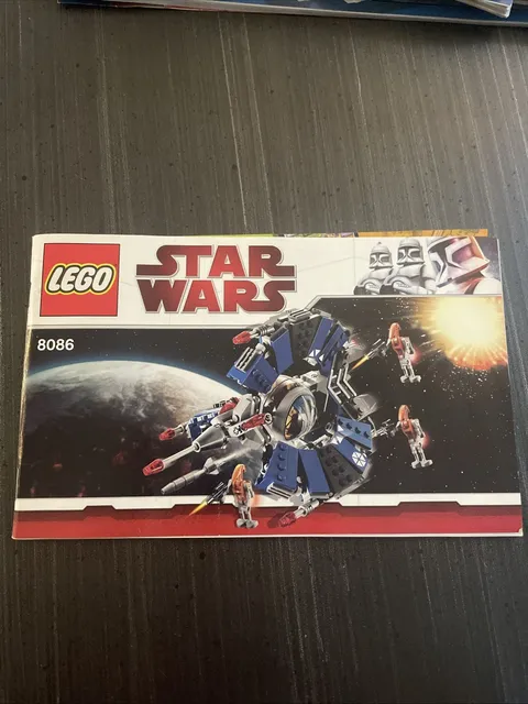 Lego Star Wars 8086 Instructional Manual Only