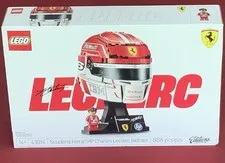 🔥 NEW/Sealed LEGO Editions Scuderia Ferrari HP Charles Leclerc Helmet #43014