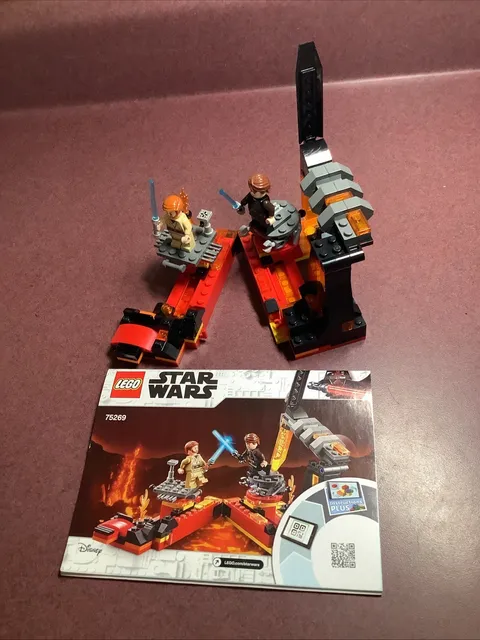 LEGO Star Wars: Duel on Mustafar (75269) 100%  Complete With Instructions No Box