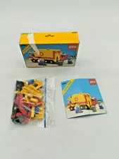 LEGO 6693 Recycle Truck with Original Box Horses Classic Town Vintage 80s 6386