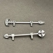 Lego 51643 51644 Silver Gray Replacement Parts Pieces Lot of 2