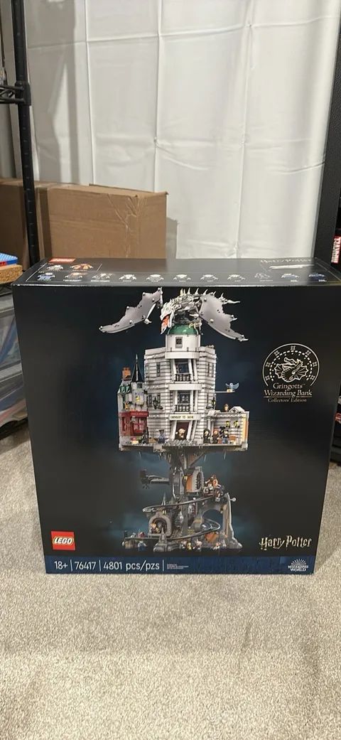LEGO 76417 Harry Potter Gringotts Wizarding Bank - 4803 pcs - Brand New Sealed