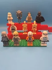 Lot Of 11 Lego Starwars, Some Vintage Pieces