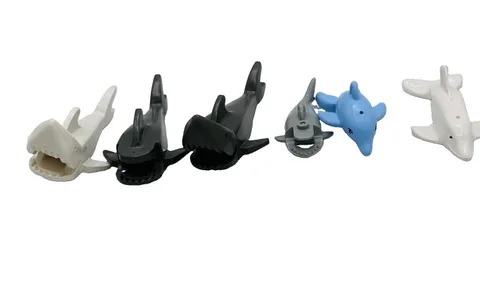 LEGO Shark Dolphin Animal Lot Great White Fish Figures Ocean Sea MOC Genuine