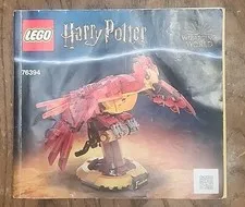 Lego Harry Potter Fawkes Phoenix # 76394 Instruction Manual Only - Free Shipping