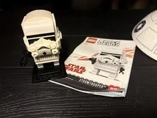 LEGO BRICKHEADZ: Star Wars Stormtrooper (41620) with manual! 