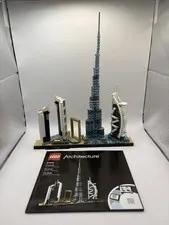 LEGO Architecture Dubai 21052 Skyline Complete w/ Instructions No Box