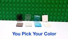 LEGO  Window 1x2x2 Pane Glass "You Pick Your Color and Qty" NEW