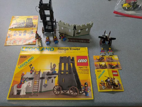 Lego Set 6061 And 6012 Castle Sets Incomplete But Close