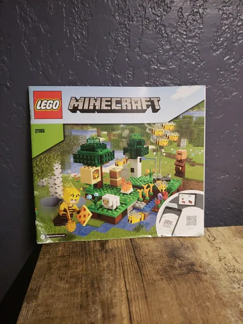 LEGO 21165 Minecraft The Bee Farm Instruction Guide MANUAL ONLY