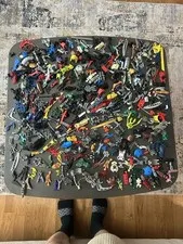 Lego Bionicle and Hero Factory Mixed Parts and Piece Lot #A