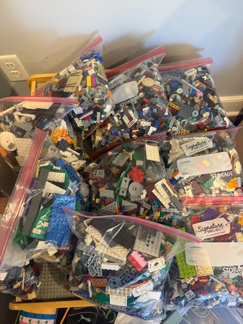 Mixed Assortment of Lego Bricks