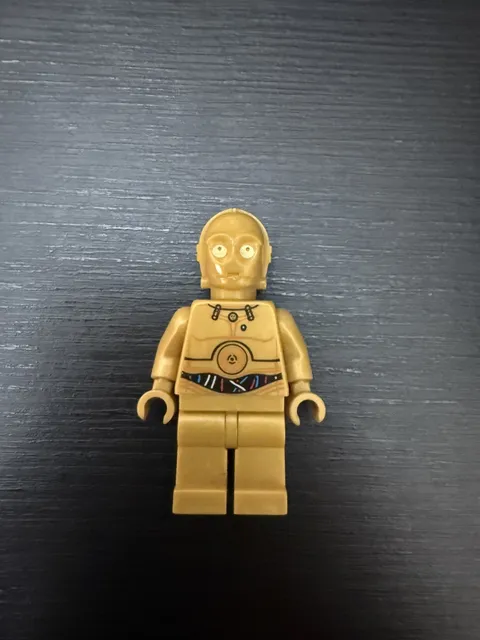 GENUINE Lego Star Wars C-3PO Colorful Wires Pattern Minifigure sw0365 9490 10236