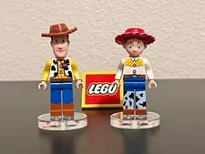 LEGO 2010 Toy Story Woody (toy003) & Jessie (toy008) Rare/Retired Excellent Cond