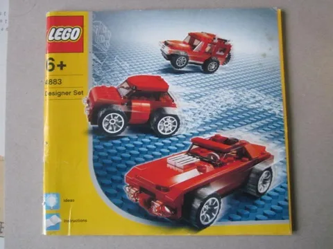 Lego Building Instructions Instruction 4883 Designer Set 