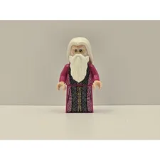 LEGO Harry Potter Albus Dumbledore Minifigure hp303 Magenta Robe New