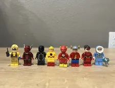 LEGO DC The Flash Custom Minifigure Lot