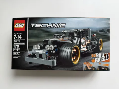 LEGO TECHNIC: Getaway Racer 42046 New Factory Sealed in Box Retired Mint In Box