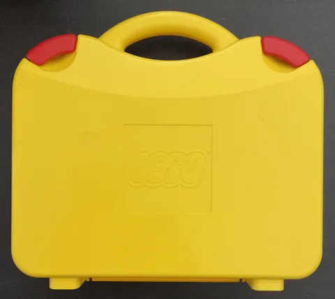 LEGO Yellow/Orange Carrying Case Briefcase Storage Dividers -NEW - RETIRED