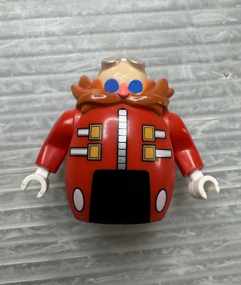 LEGO Sonic the Hedgehog DR. EGGMAN Doctor Robotnik MINIFIGURE PART Body & Arms