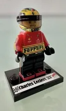 F1 Racing Driver Charles Leclerc 2023 Ferrari Monza Italy Gp Minifigure