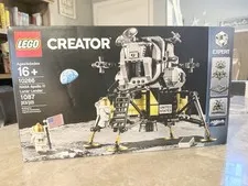 LEGO CREATOR: NASA Apollo 11 Lunar Lander 10266 1087pcs New