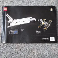 LEGO 10283 NASA Space Shuttle Discovery Manual Booklet Illustrated EN/FR/ES
