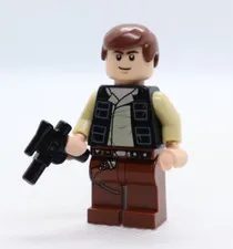Han Solo Vest Brown Legs 75003 10236 Star Wars LEGO® Minifigure Mini Figure