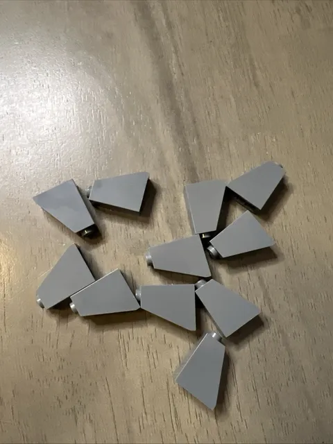 LEGO 60481 Dark Bluish Gray 65 2 x 1 x 2 - 11 Pieces