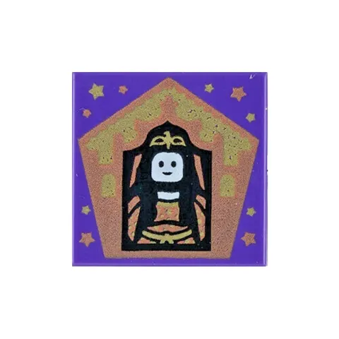 LEGO Harry Potter - Rowena Ravenclaw Wizard Card 3068bpb1740 - Frog Tile [NEW]