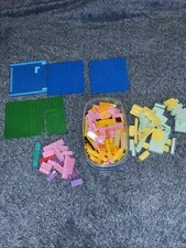 Lego Base Plates And Pastel Pieces