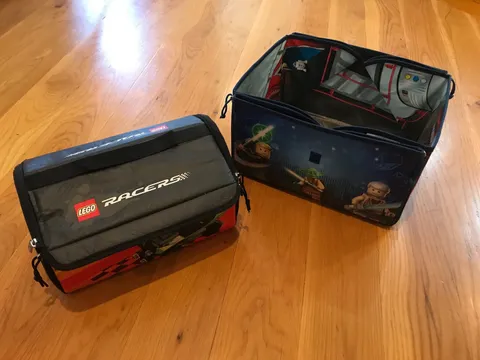 Lego Racers and Star Wars Zip Bin Soft-Side Carrying Storage 