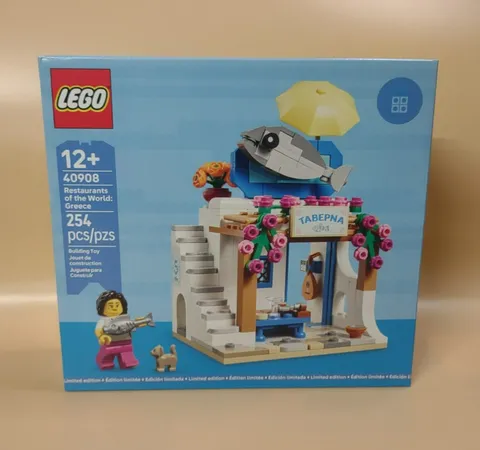 LEGO 40908 -Restaurants of the World: Greece - New in Box
