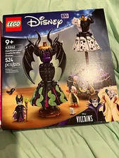 LEGO Disney Maleficent's & Cruella De Vil's Dresses 43262 524 pcs Ages 9+