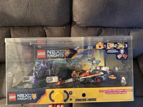 Walmart Lego Store Display -  Nexo Knights Sets 70350 70348 70362